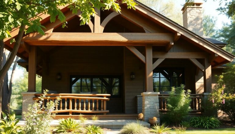 rustic craftsman home